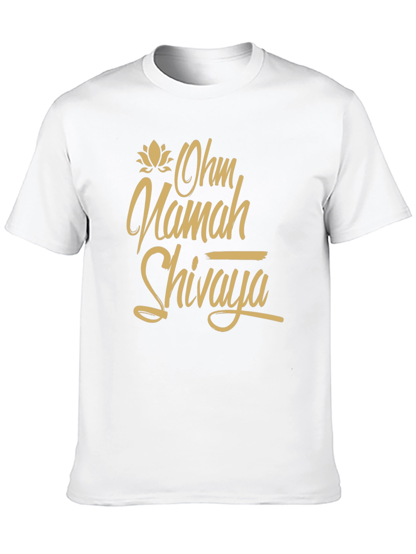 Ohm Namah Shivaya Graphic Tee - Black