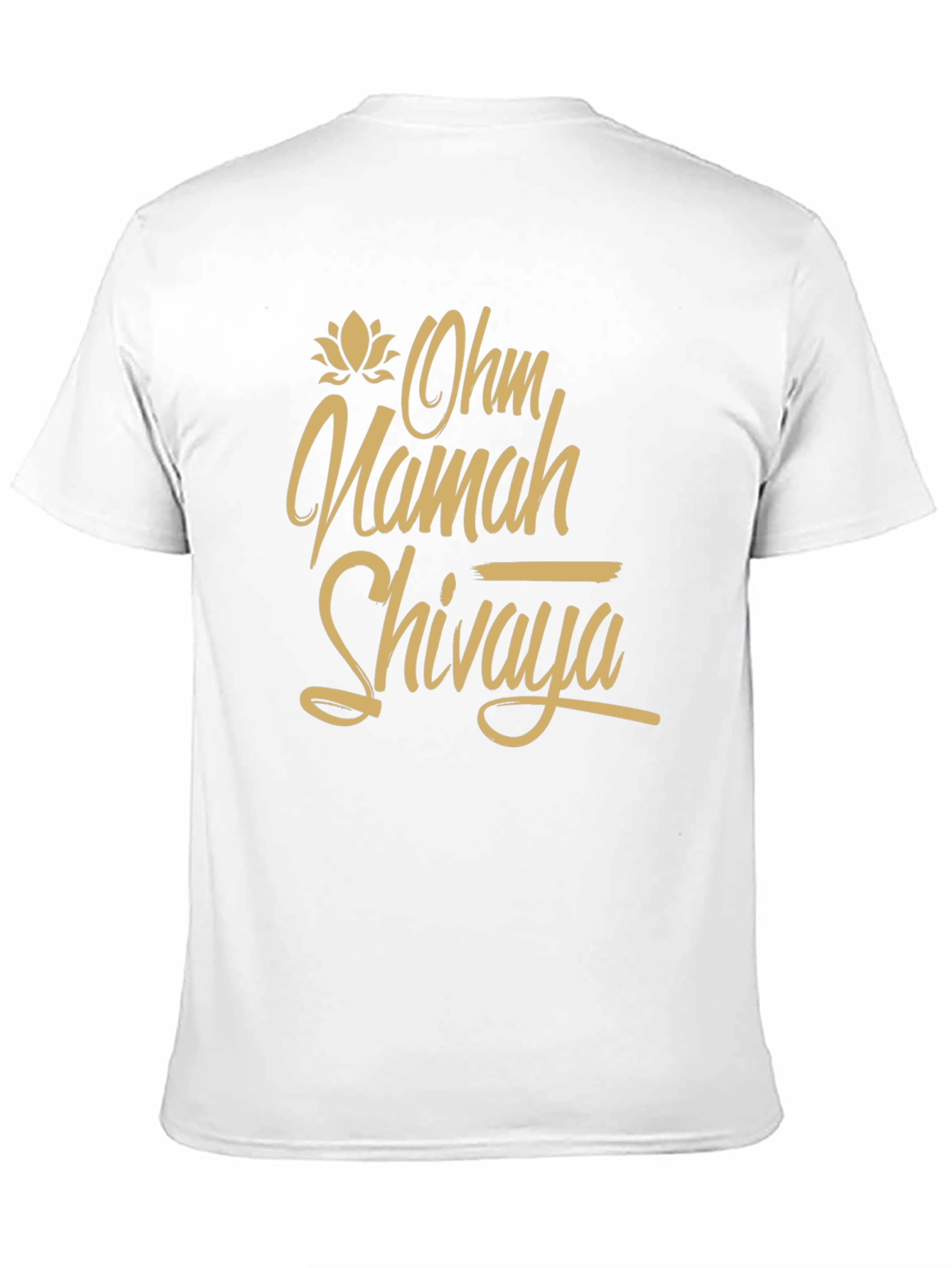Ohm Namah Shivaya Graphic Tee - Black