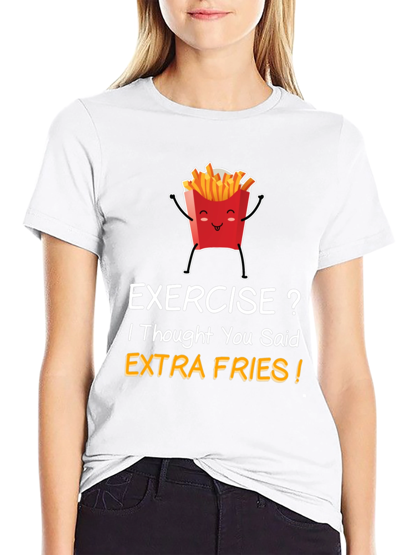 Funny Extra Fries T-Shirt
