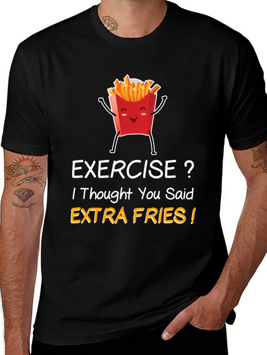 Funny Extra Fries T-Shirt