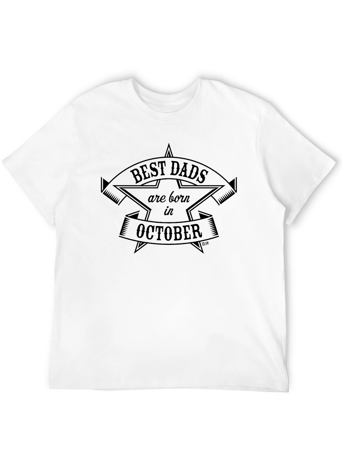 Best Dads Born in October T-Shirt