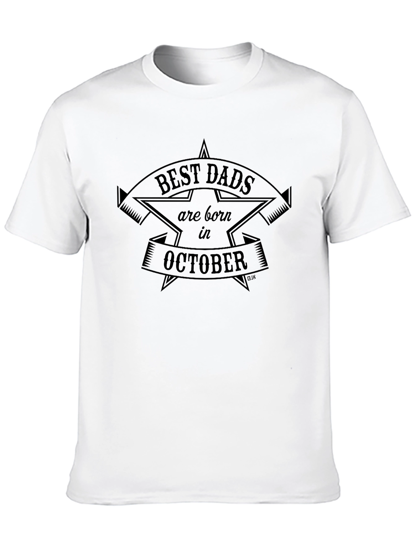 Best Dads Born in October T-Shirt