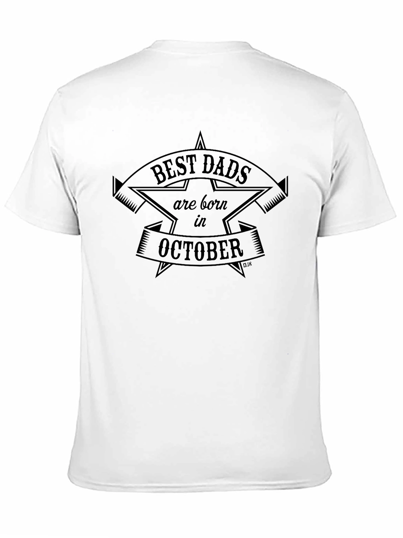 Best Dads Born in October T-Shirt