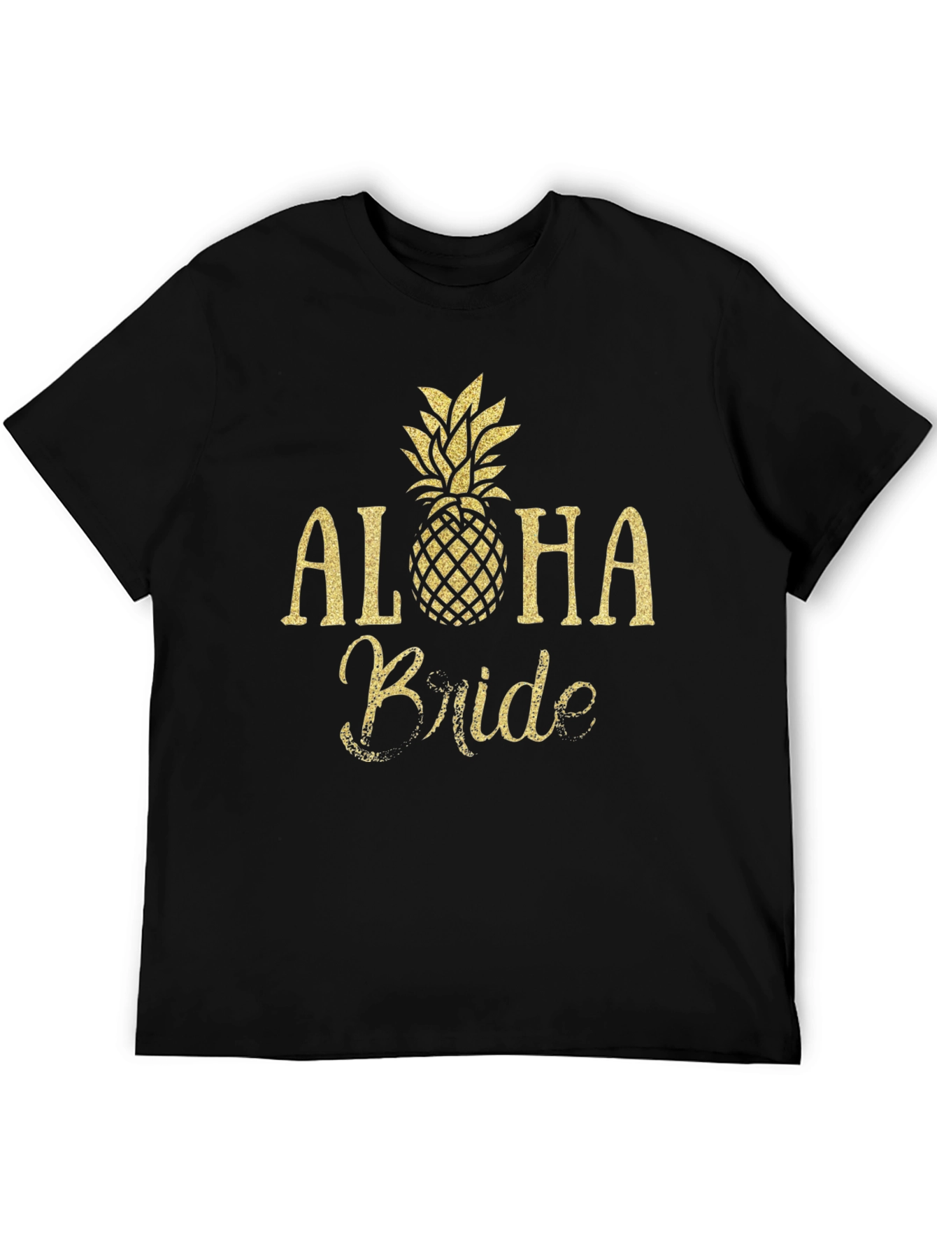Aloha Bride Black T-Shirt