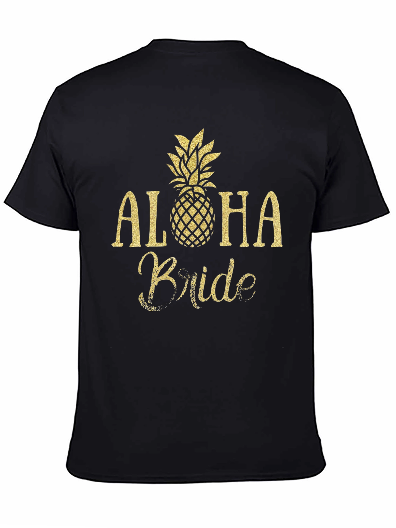 Aloha Bride Black T-Shirt