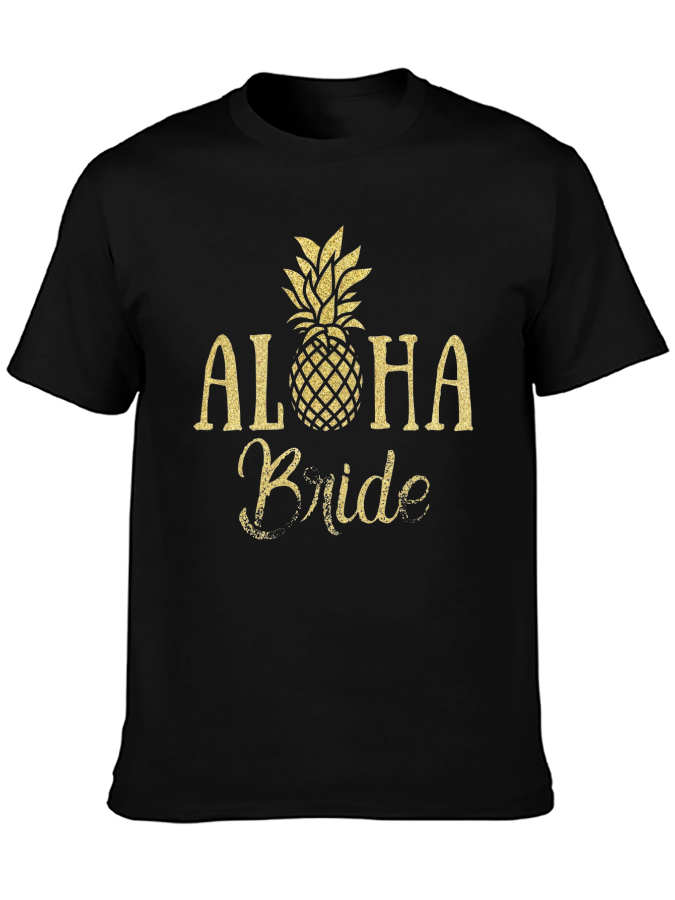 Aloha Bride Black T-Shirt