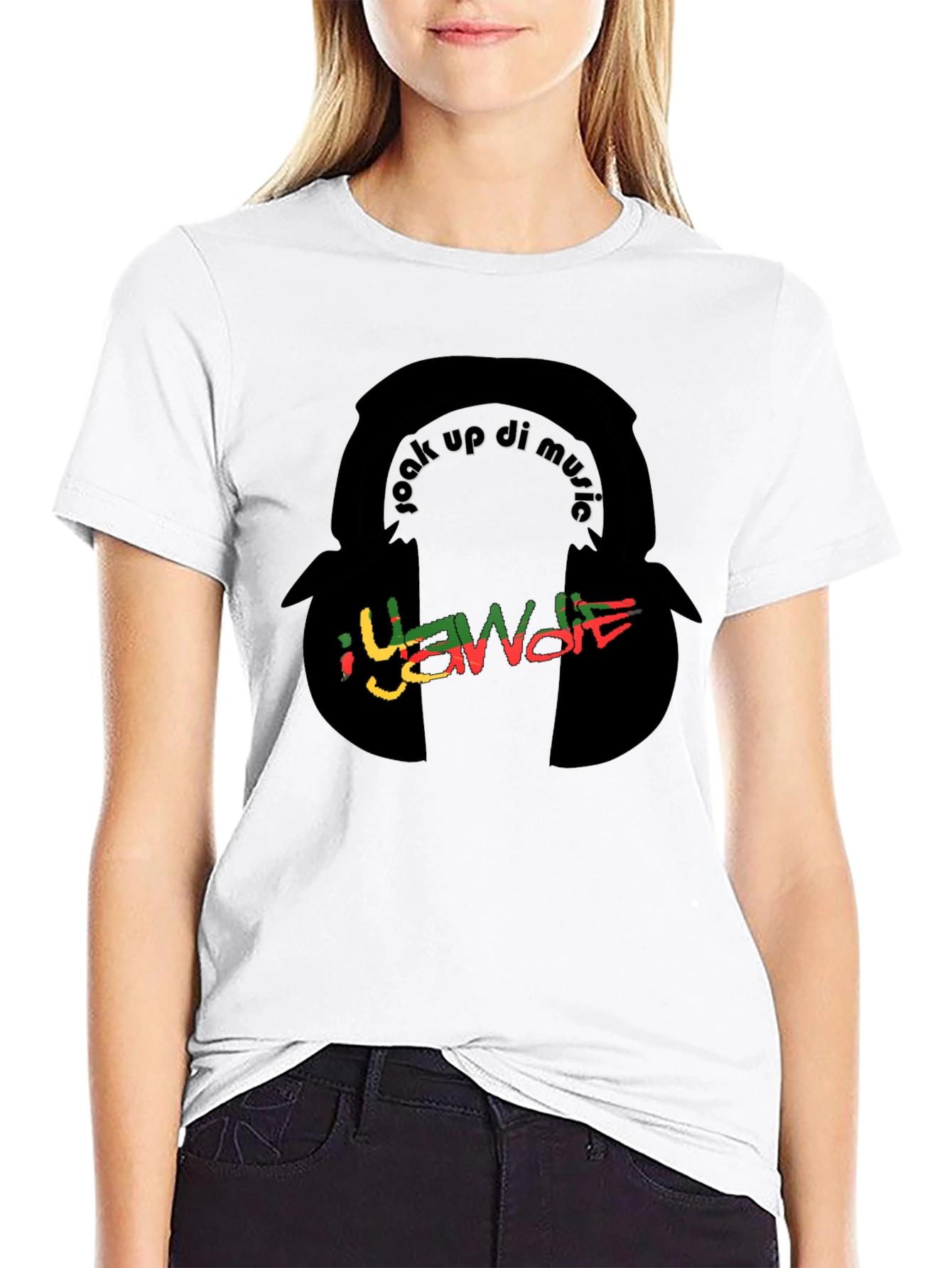 Soak Up Di Music Black T-Shirt