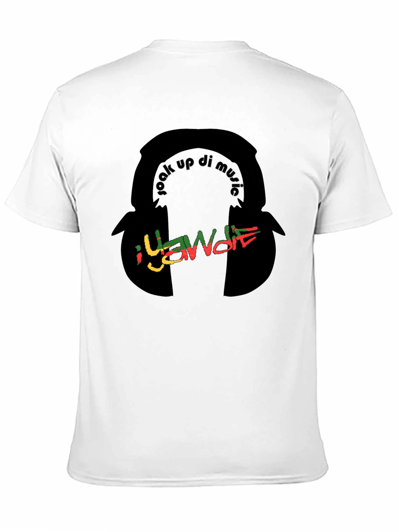 Soak Up Di Music Black T-Shirt