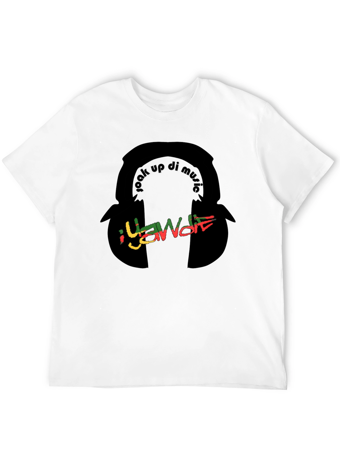 Soak Up Di Music Black T-Shirt