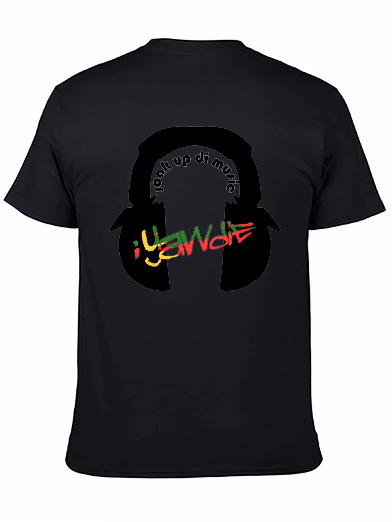 Soak Up Di Music Black T-Shirt
