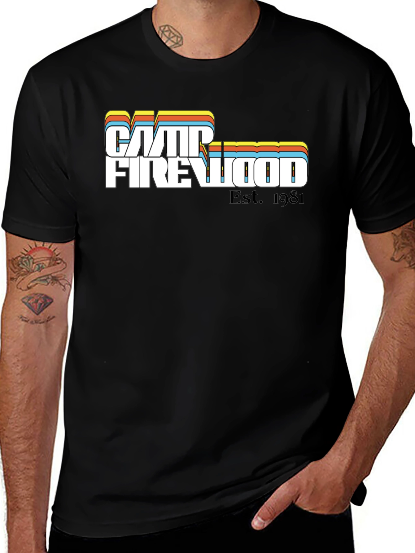 Camp Firewood T-Shirt - Est. 1981 - Classic Fit