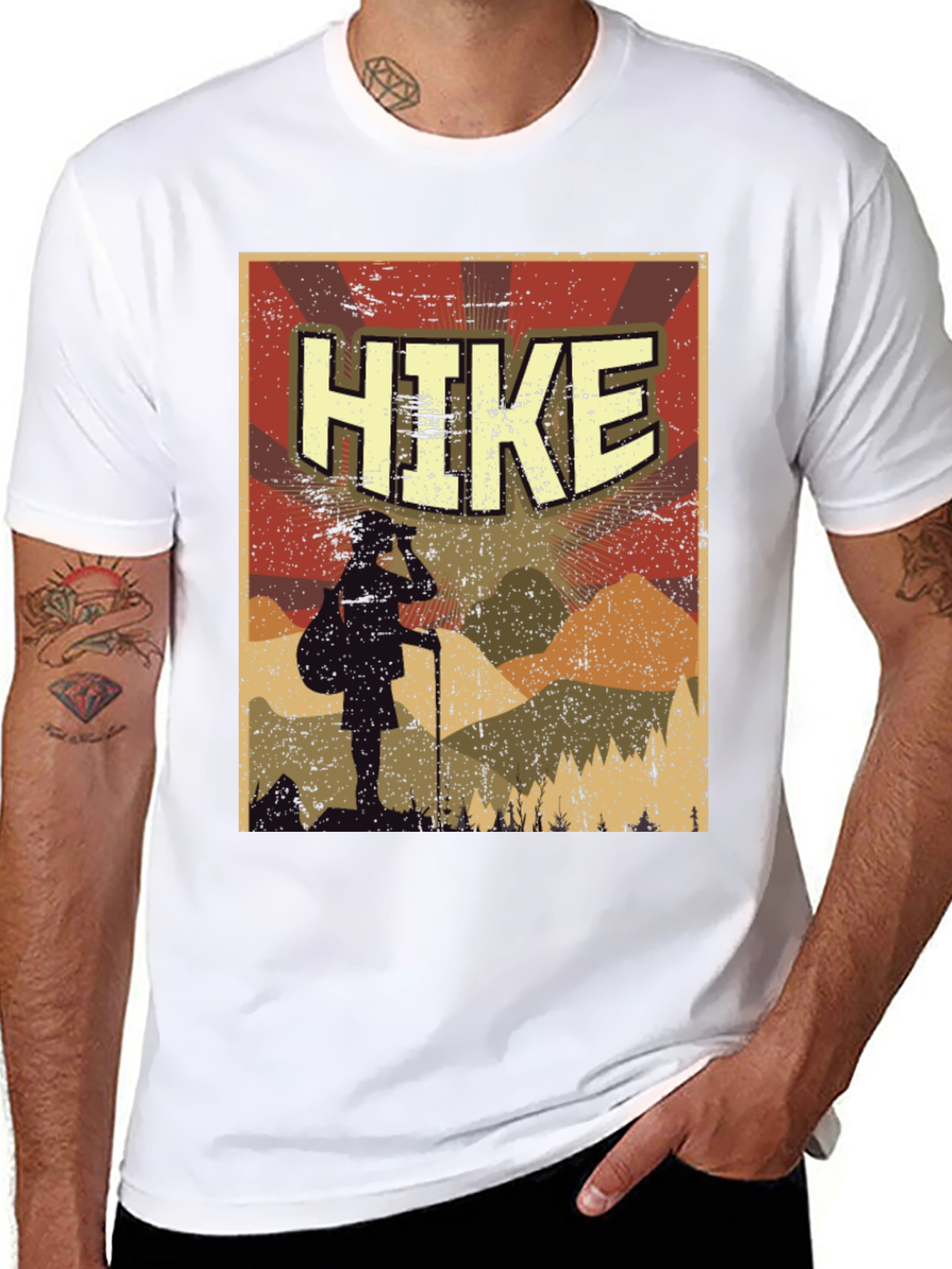 Hike Graphic Tee - Nature Adventure Shirt