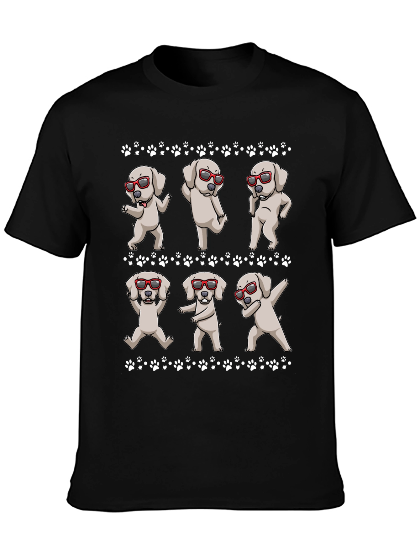 Dabbing Dog T-Shirt - Trendy & Fun!