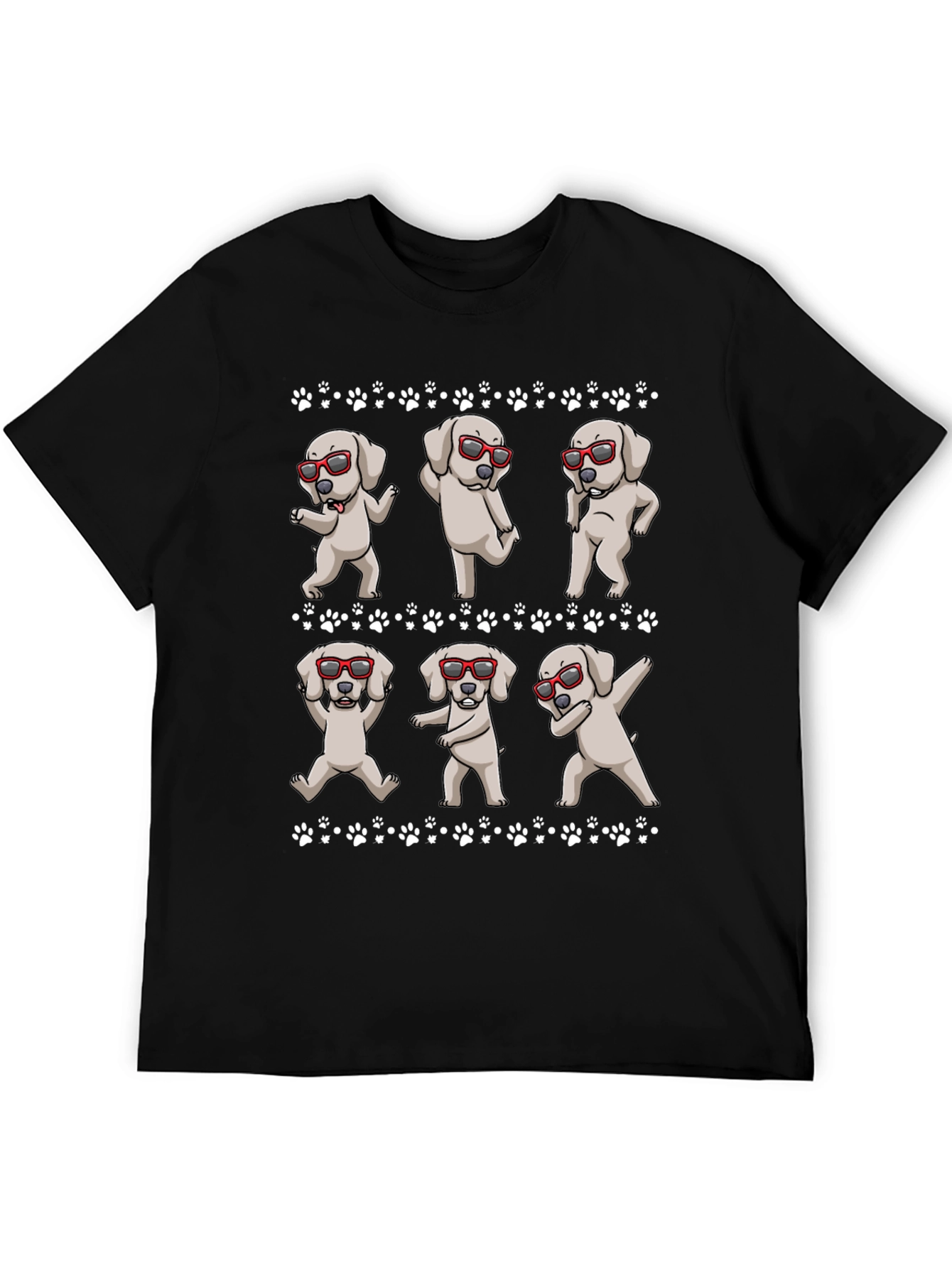 Dabbing Dog T-Shirt - Trendy & Fun!