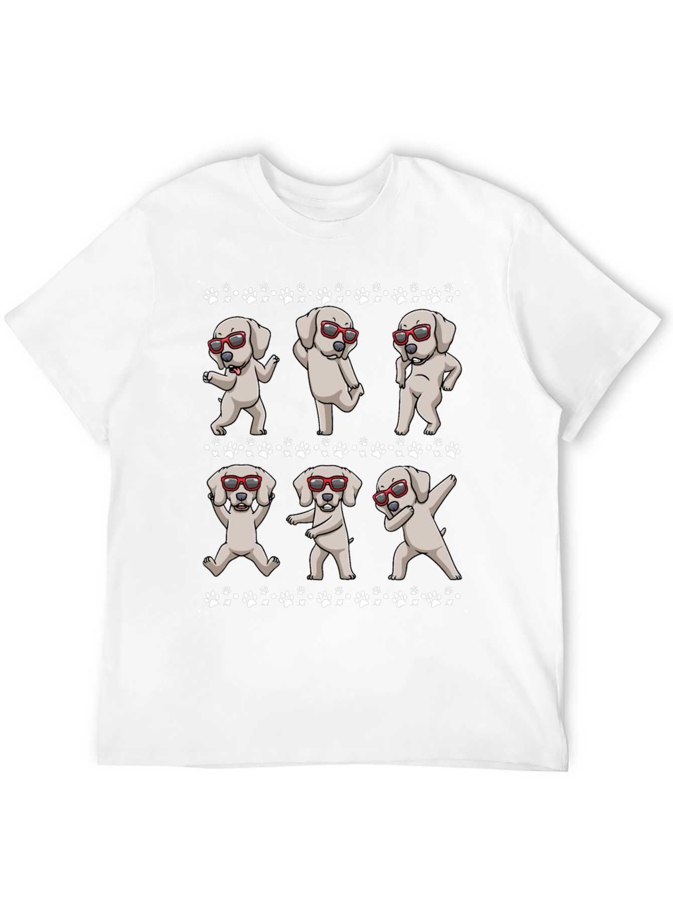 Dabbing Dog T-Shirt - Trendy & Fun!