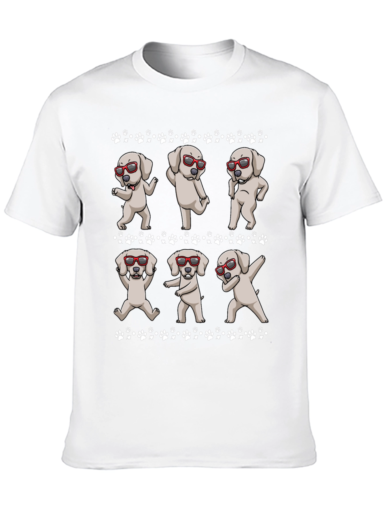 Dabbing Dog T-Shirt - Trendy & Fun!
