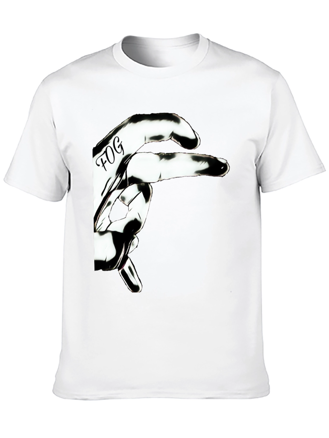 FOG Hand Graphic Black Tee