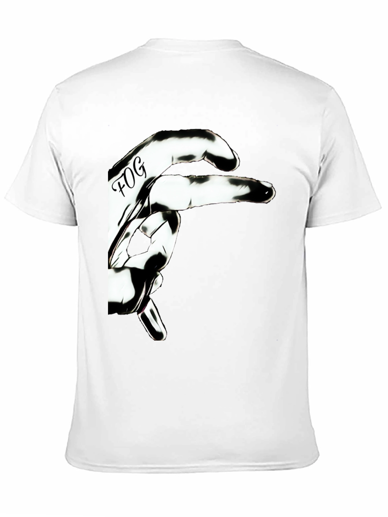 FOG Hand Graphic Black Tee