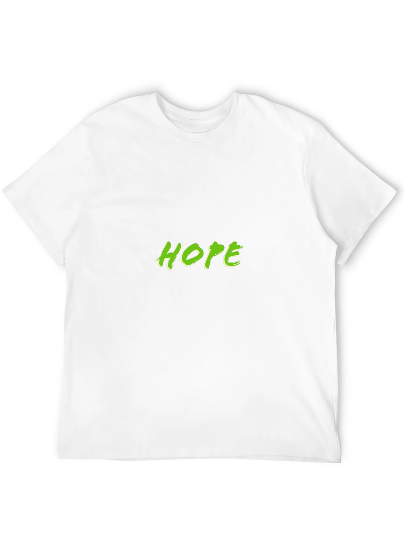 Hope Graphic Tee - Black Cotton Blend T-Shirt