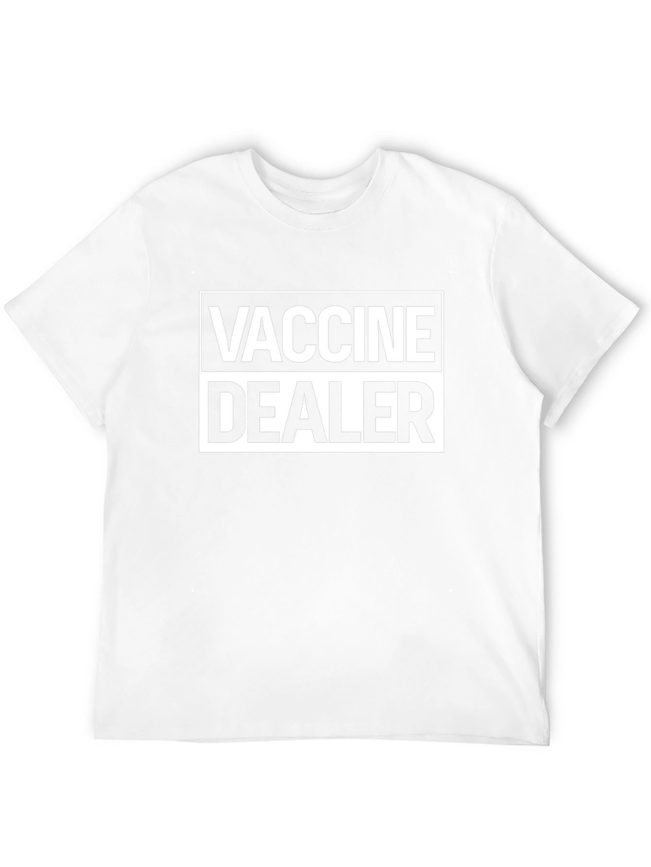 Vaccine Dealer Black Graphic T-Shirt