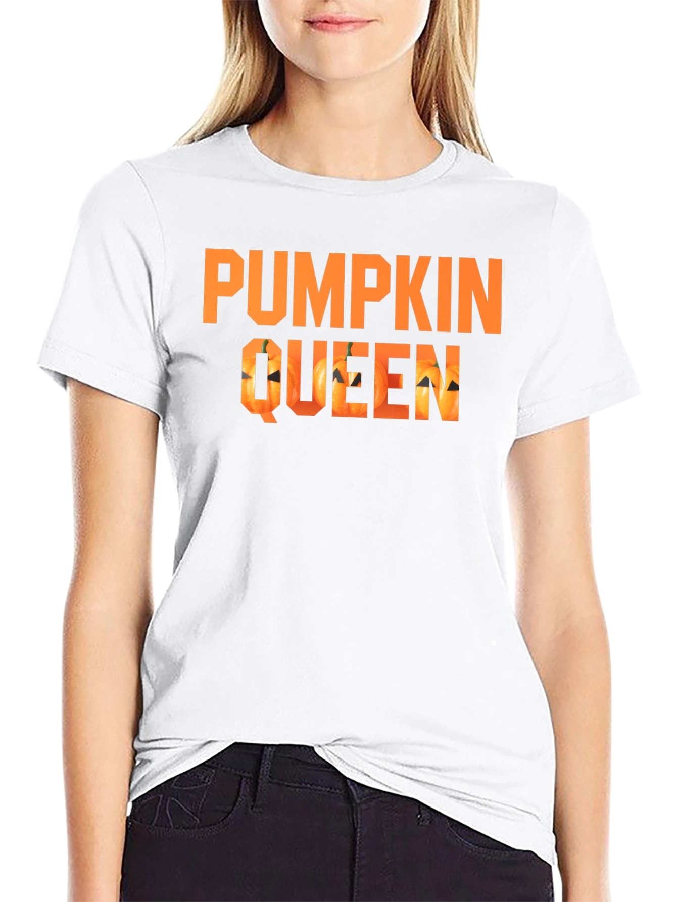 Pumpkin Queen Halloween T-Shirt
