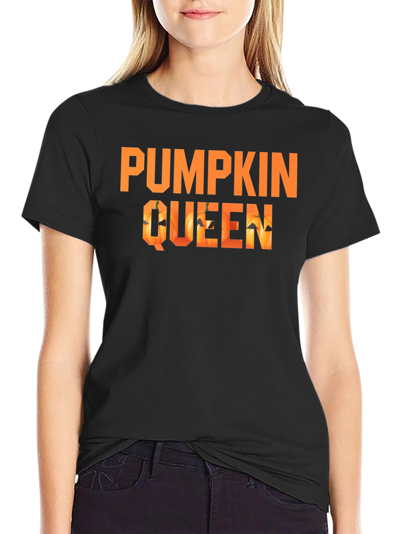 Pumpkin Queen Halloween T-Shirt