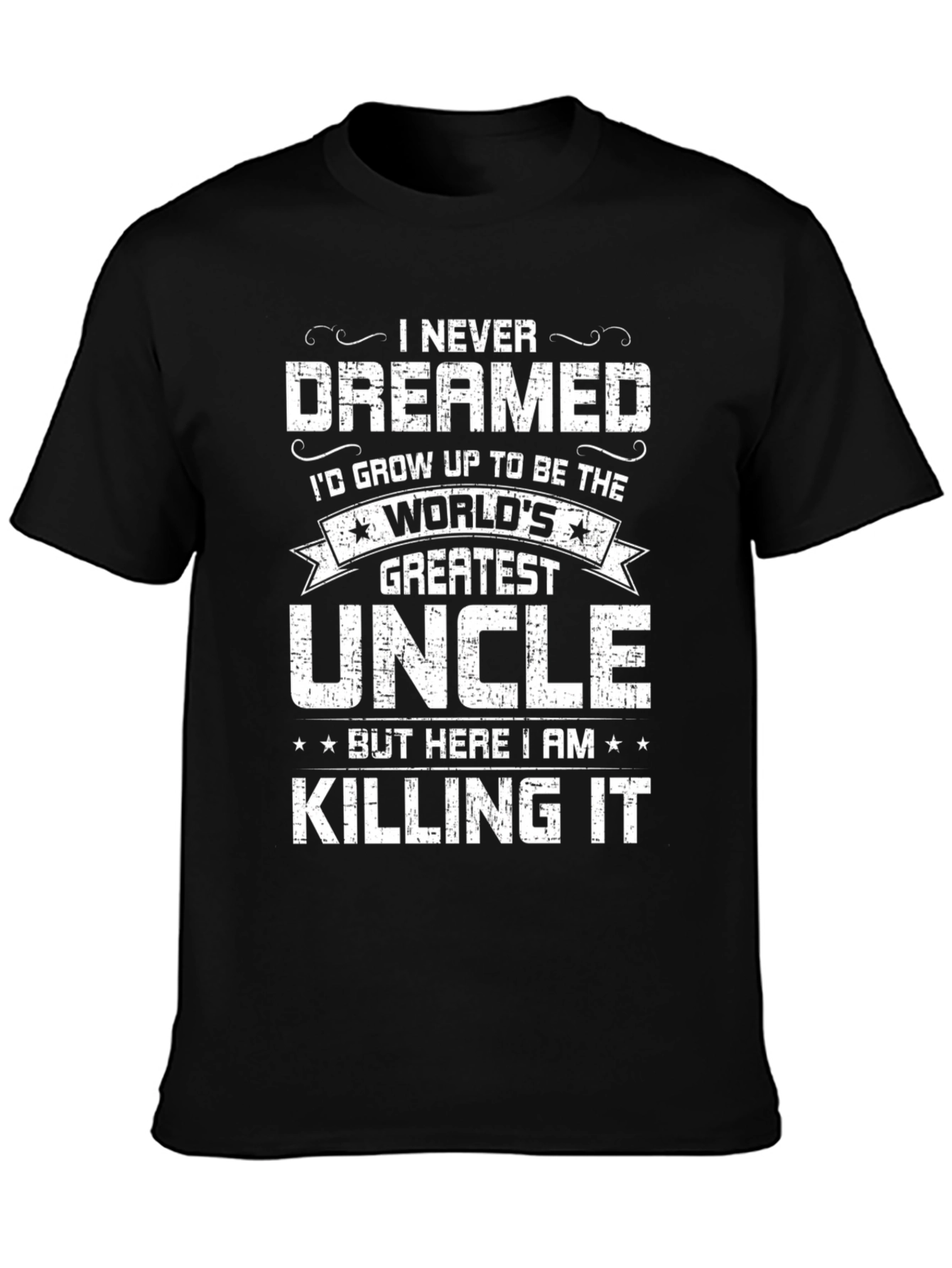 Greatest Uncle T-Shirt Funny Family Gift