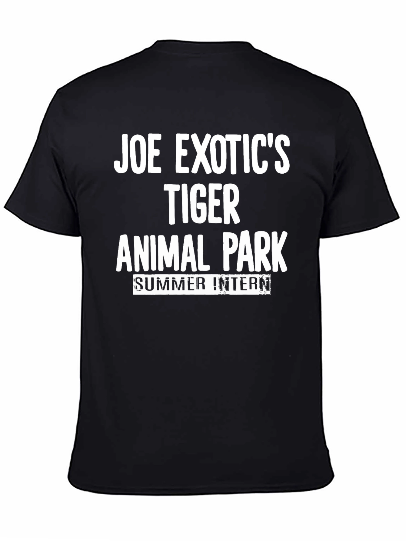 Joe Exotics Tiger Animal Park Summer Intern T-Shirt