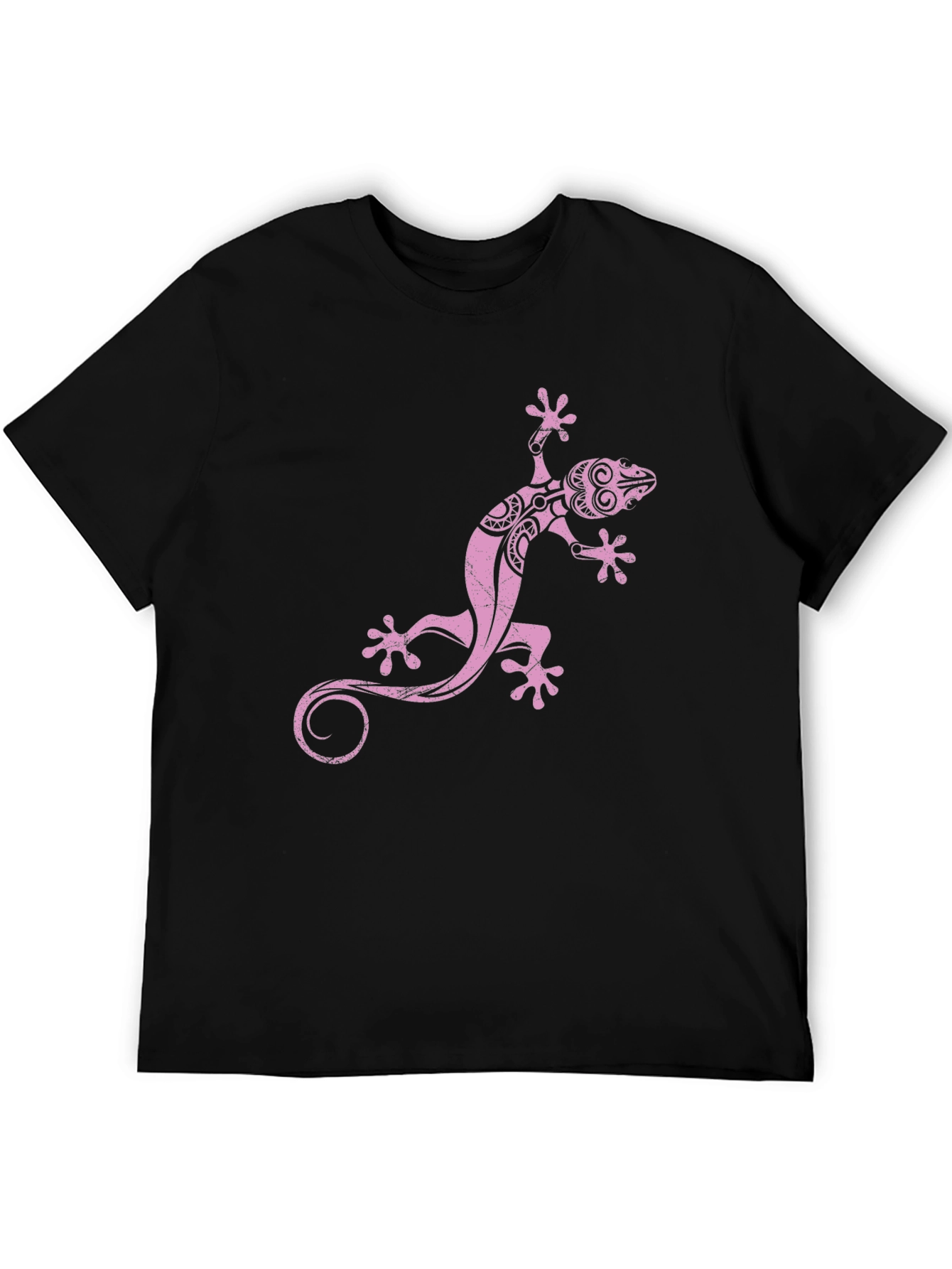 Pink Lizard Graphic T-Shirt