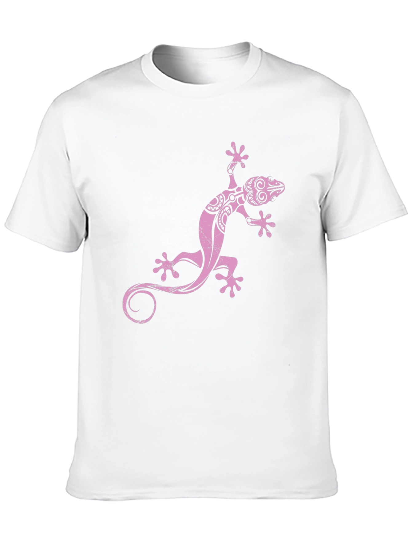 Pink Lizard Graphic T-Shirt