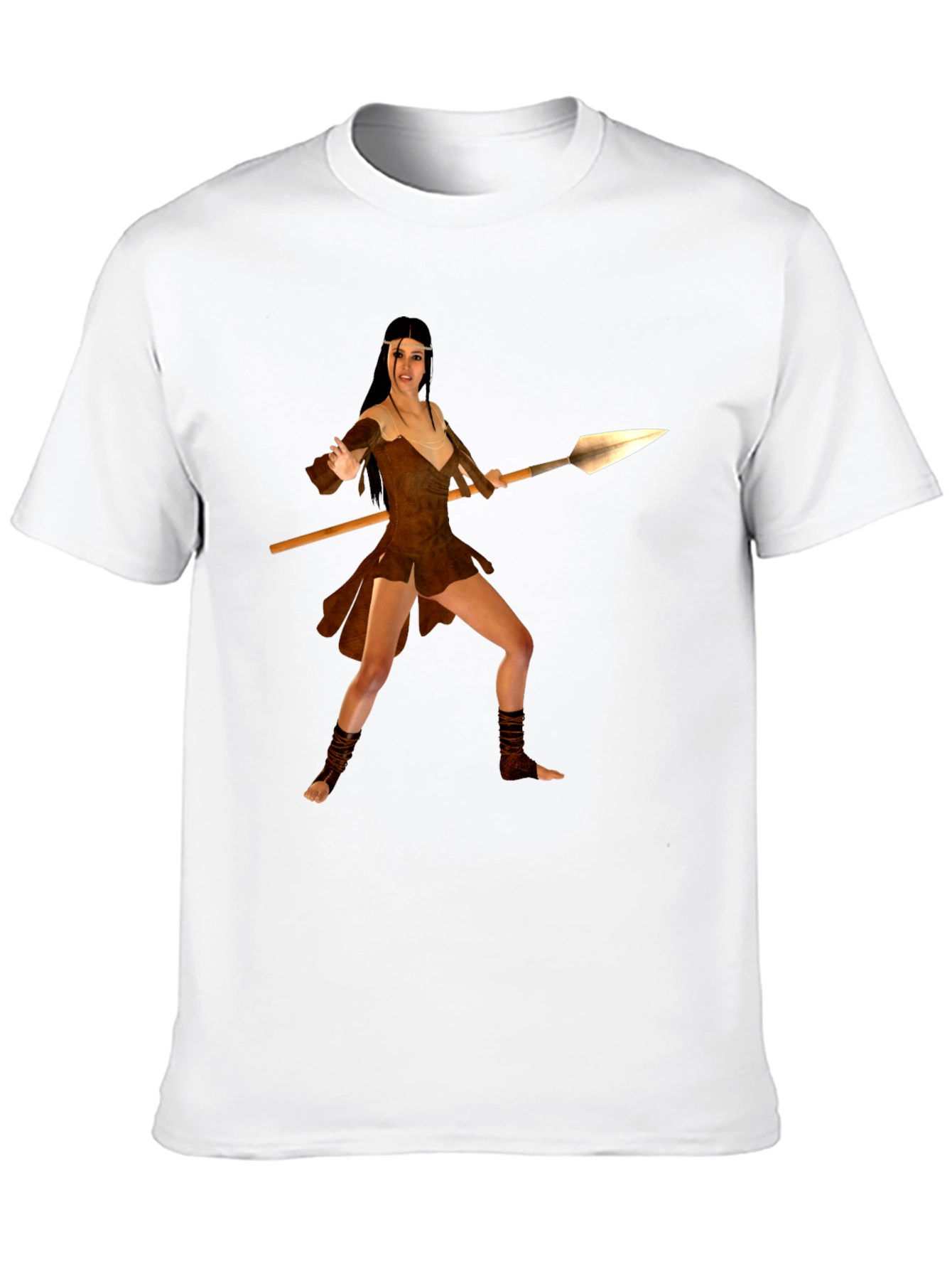 Warrior Woman T-Shirt - Bold Graphic Tee