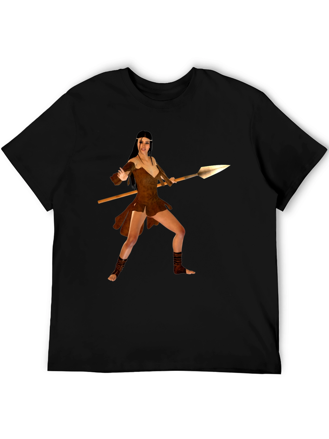 Warrior Woman T-Shirt - Bold Graphic Tee