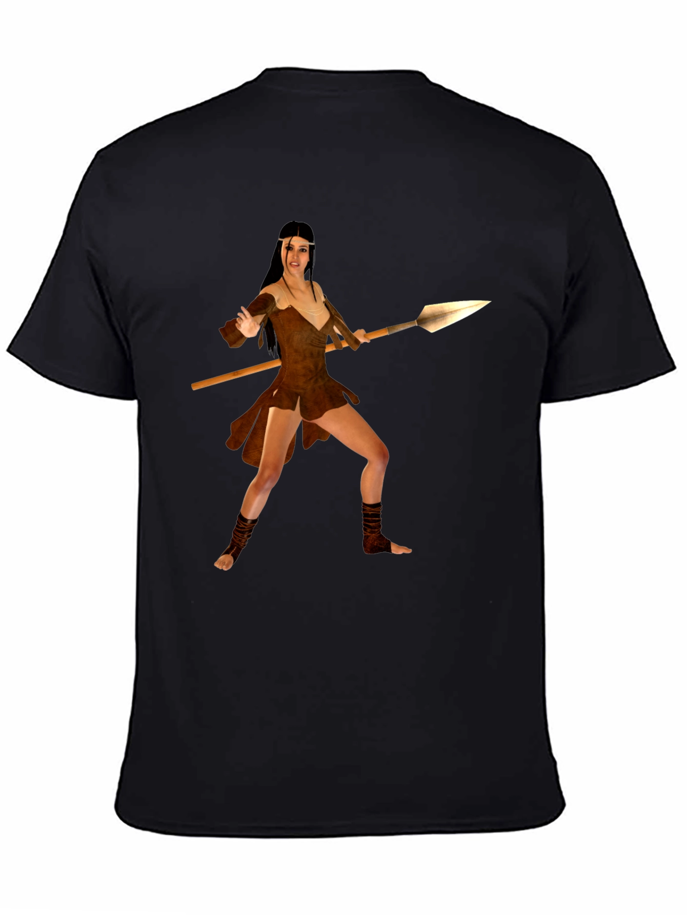 Warrior Woman T-Shirt - Bold Graphic Tee