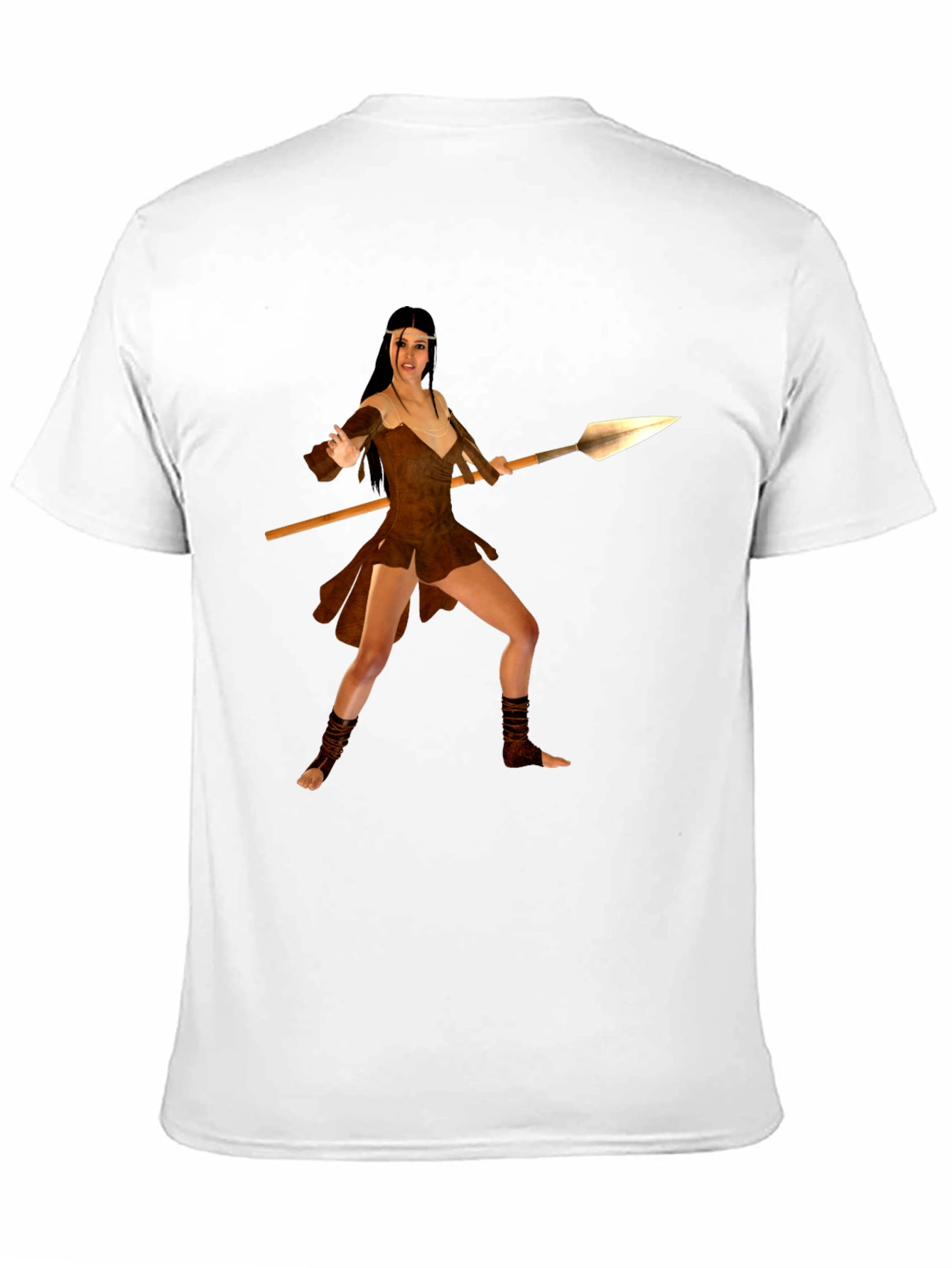 Warrior Woman T-Shirt - Bold Graphic Tee