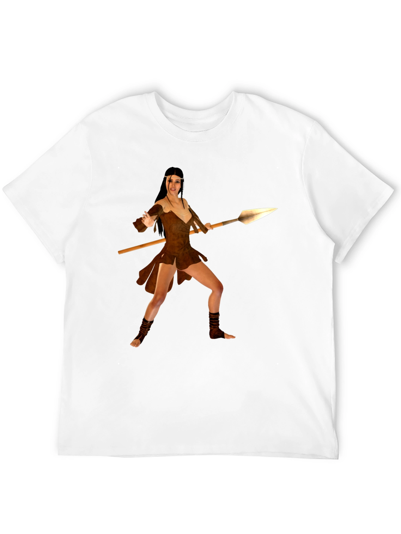 Warrior Woman T-Shirt - Bold Graphic Tee