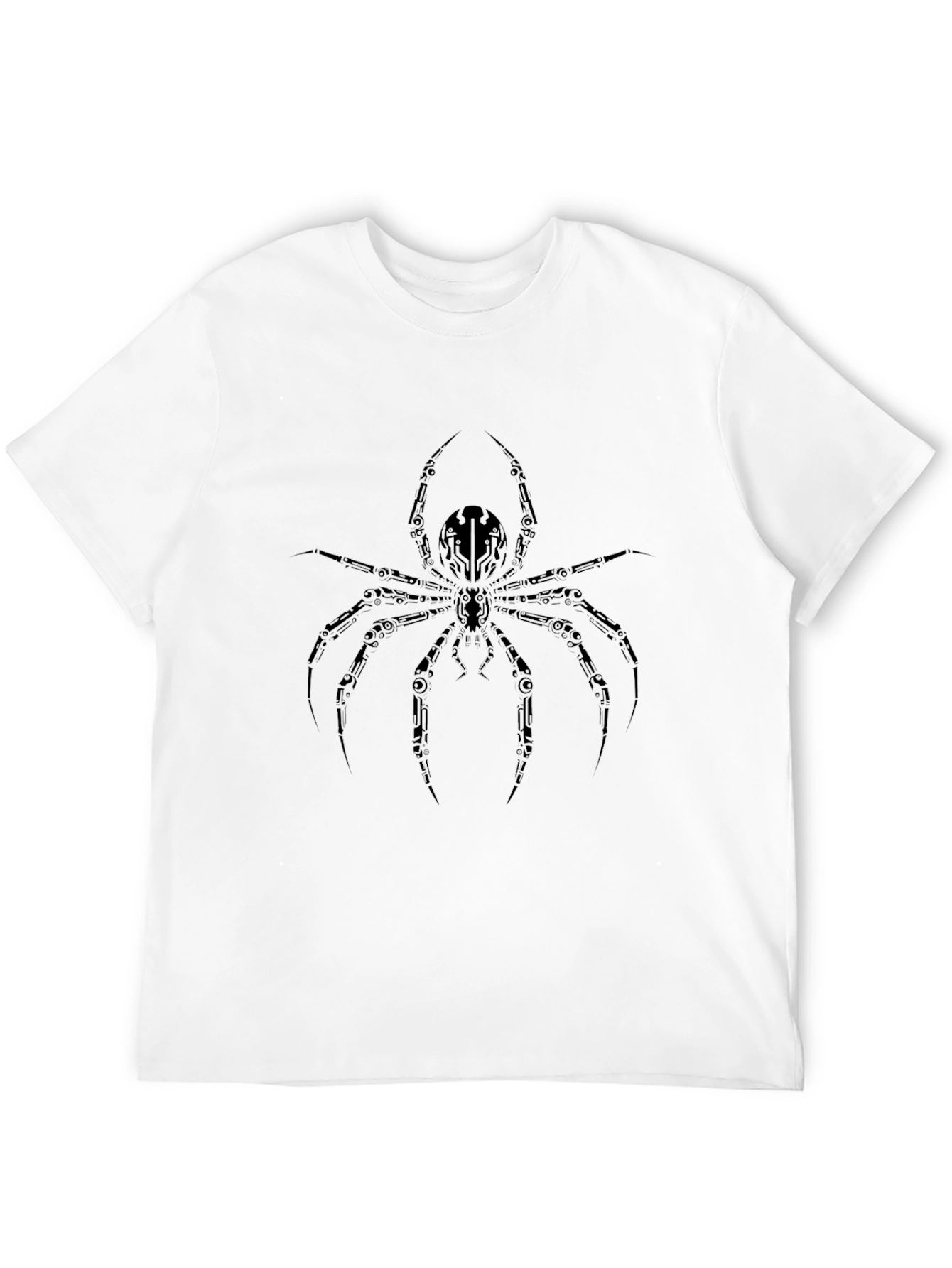 Black Spider Graphic Tee - Cool & Edgy