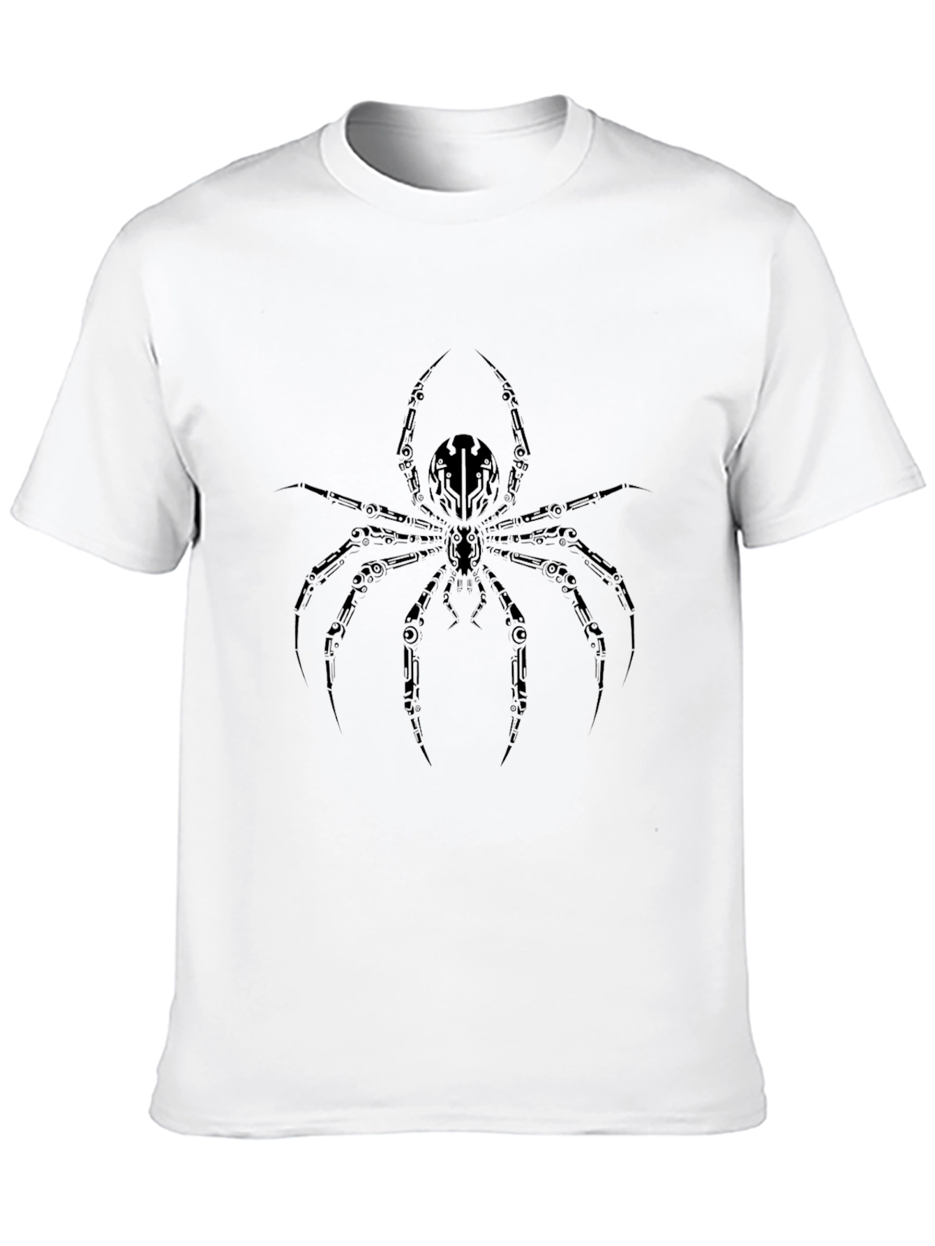 Black Spider Graphic Tee - Cool & Edgy