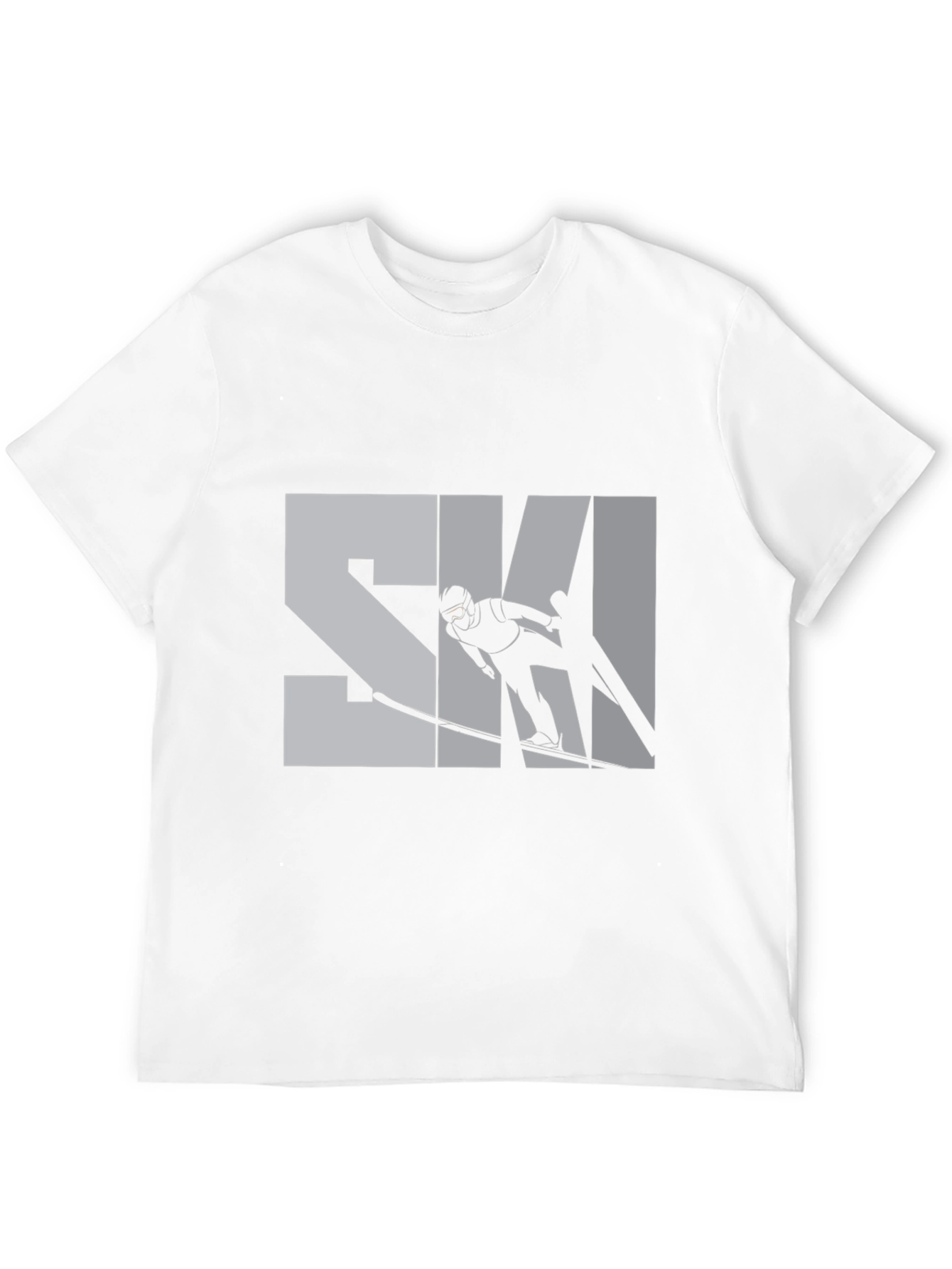 Stylish Skiing T-Shirt - Sporty Design