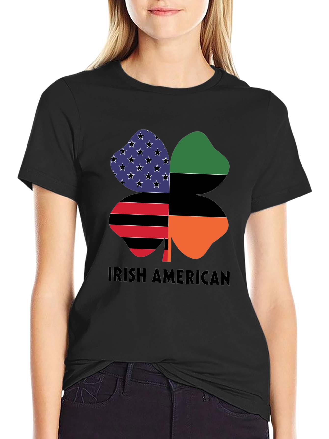 Irish American Clover T-Shirt