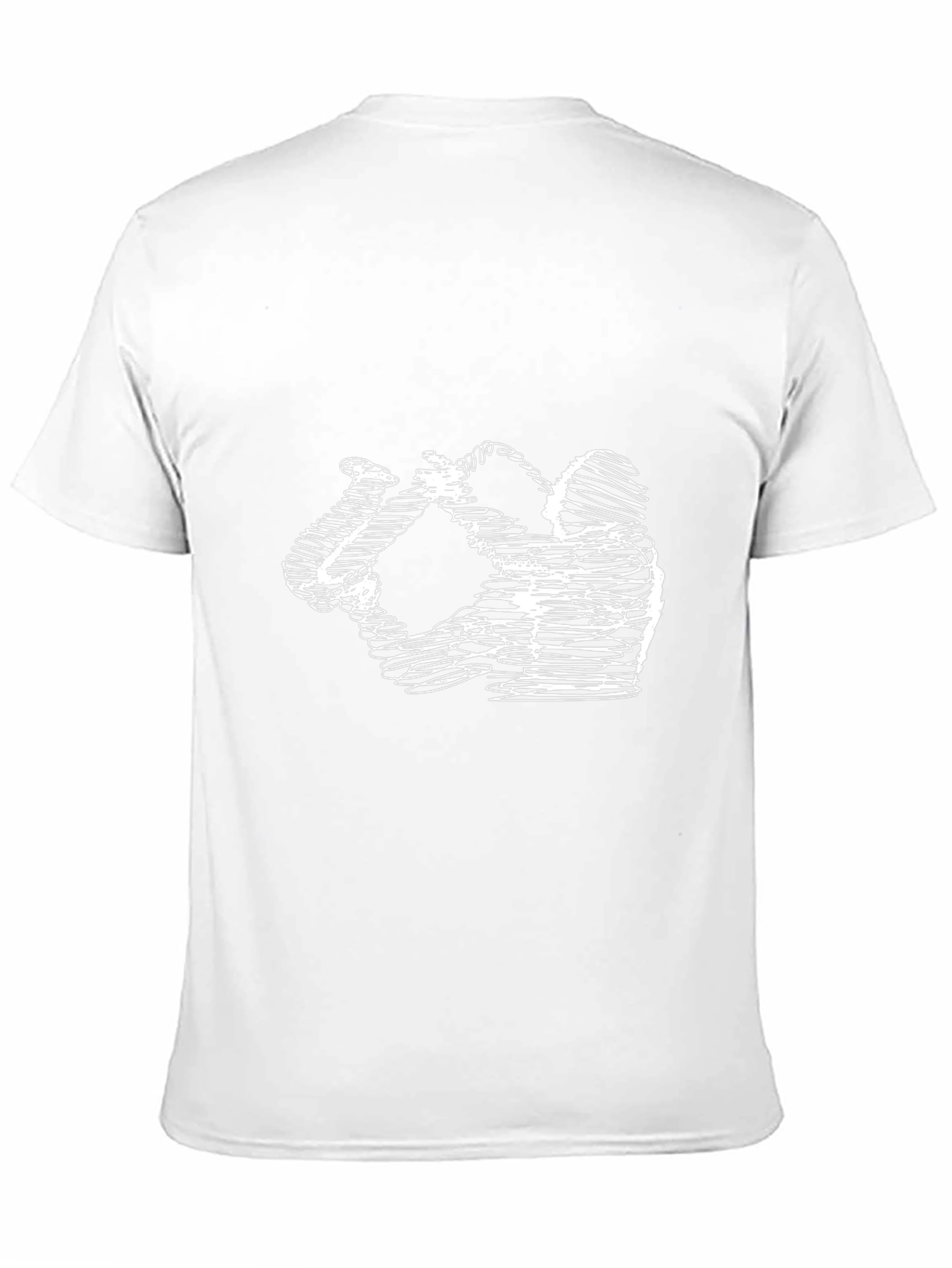 Saxophone Sketch Black T-Shirt - Cool Musician Tee