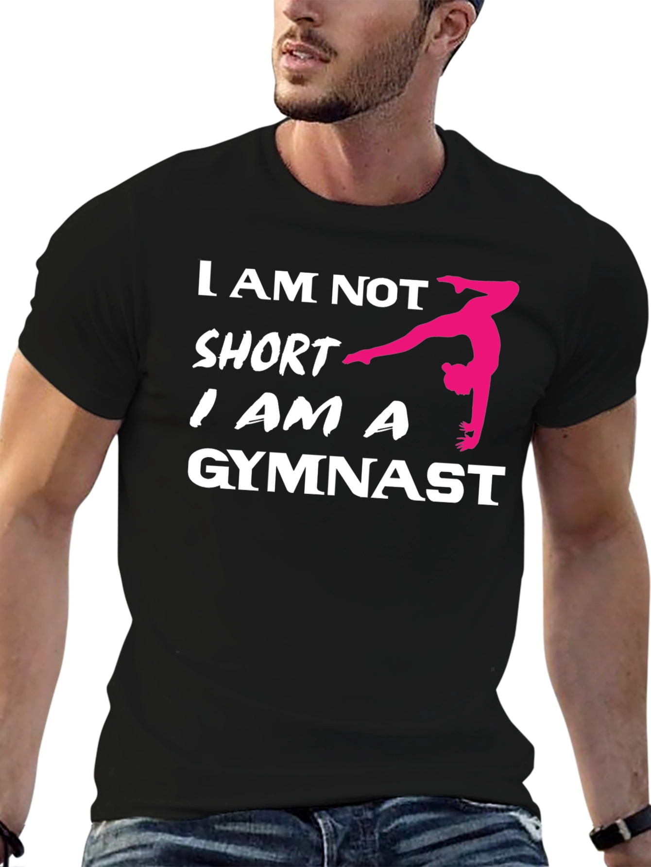 Gymnast Pride T-Shirt - I Am Not Short