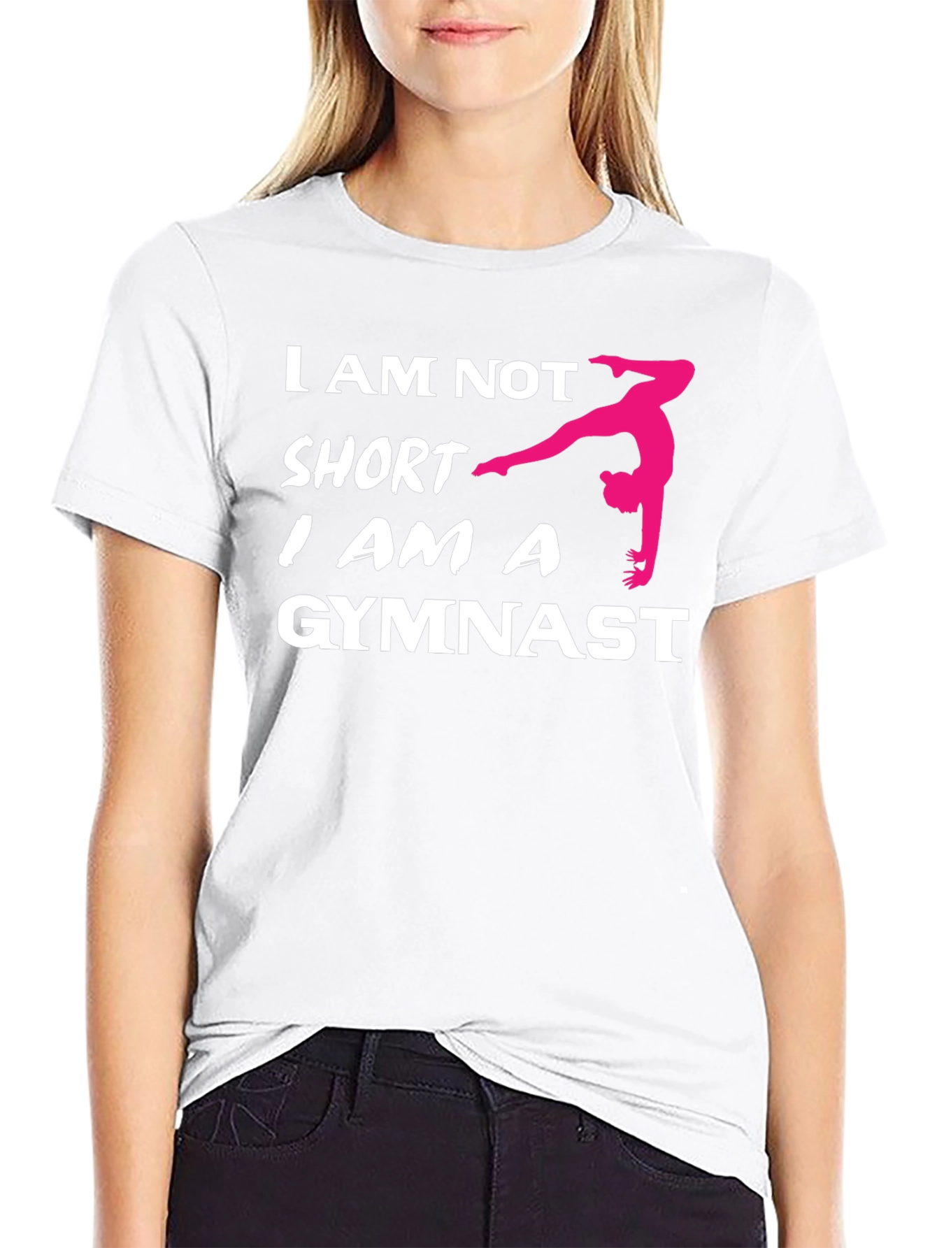 Gymnast Pride T-Shirt - I Am Not Short