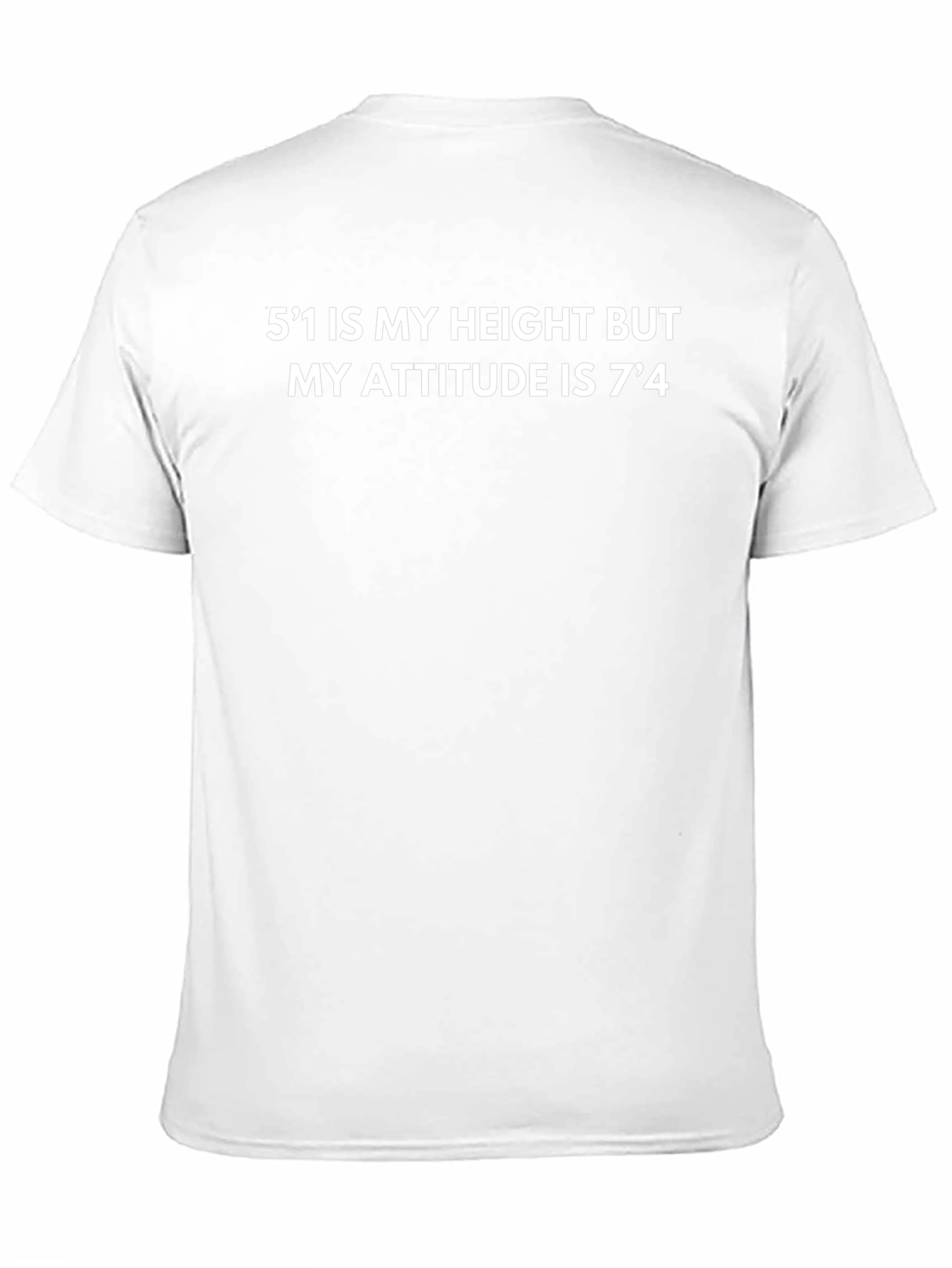 Attitude T-Shirt - 51 Height 74 Attitude