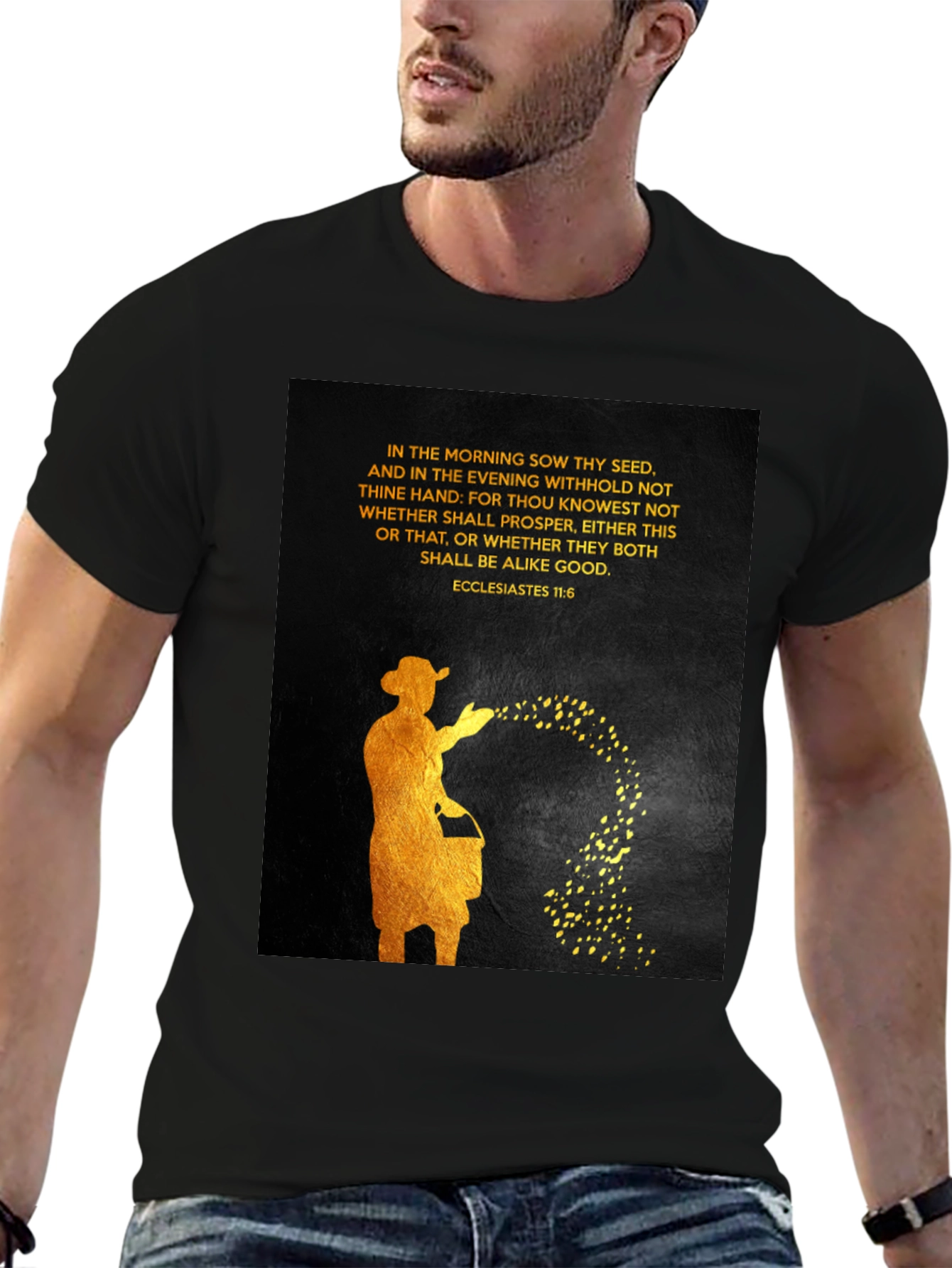 Inspirational Graphic Tee - Sow Thy Seed