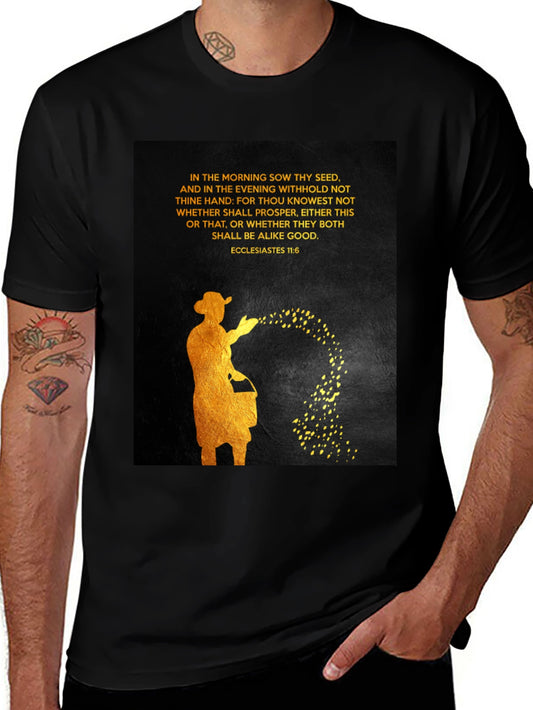 Inspirational Graphic Tee - Sow Thy Seed