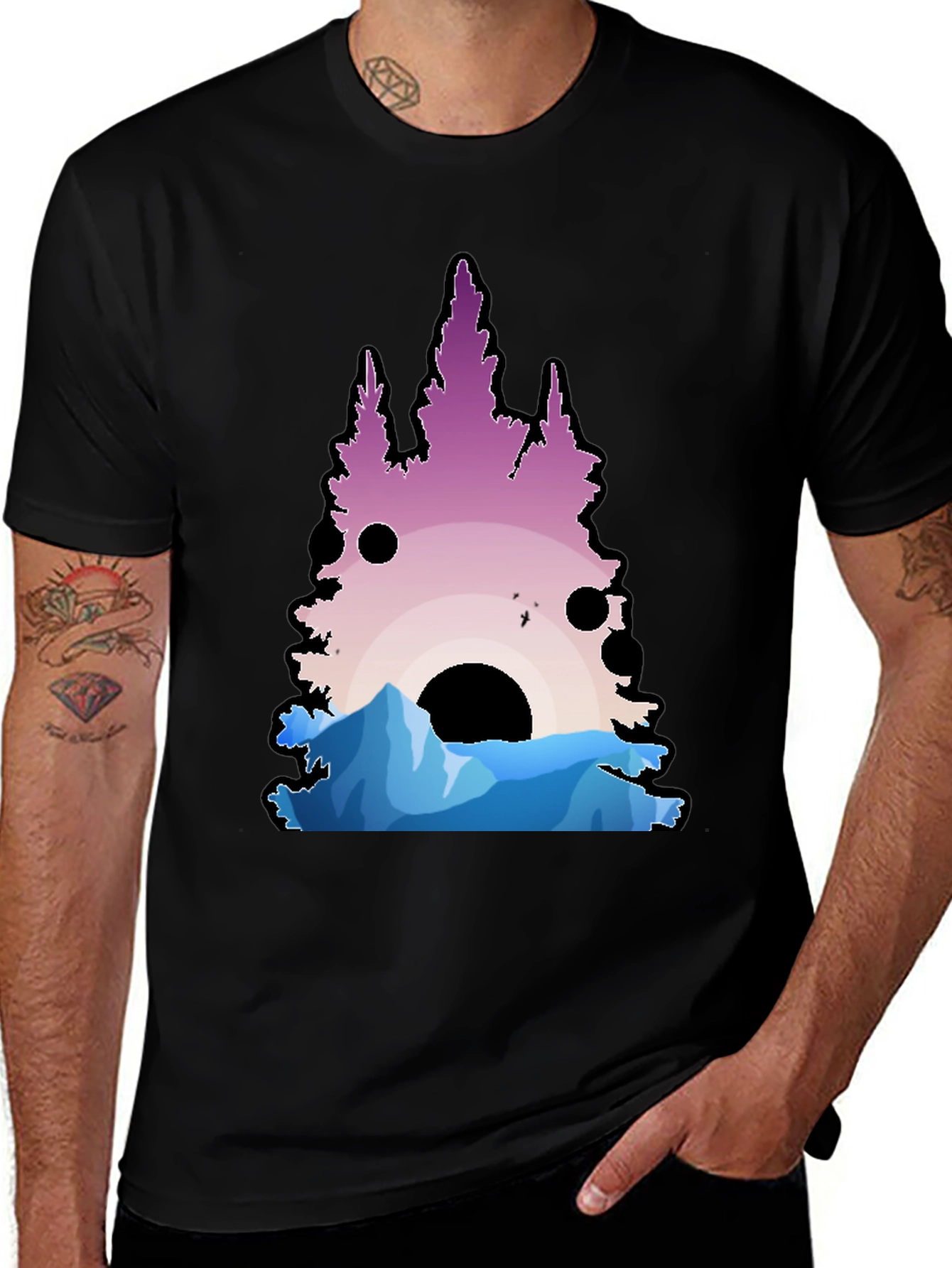 Mountain & Forest Graphic Tee