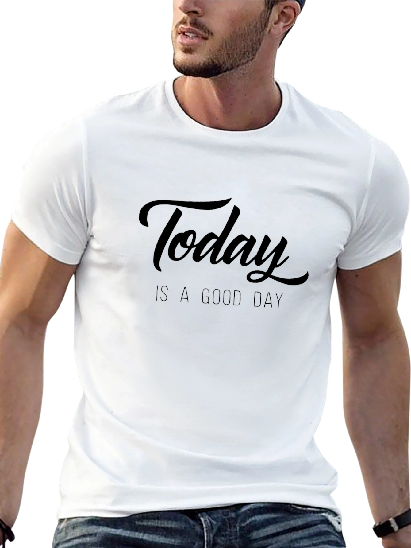 Today Is A Good Day T-Shirt - Black