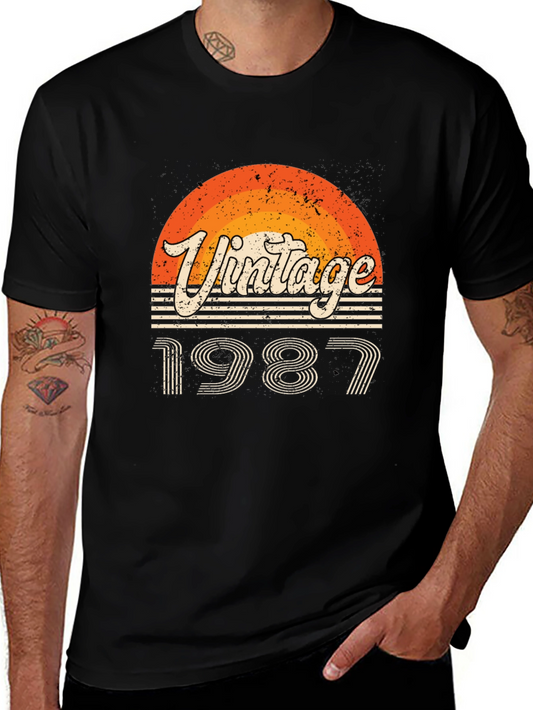 Vintage 1987 T-Shirt - Retro Birthday Gift
