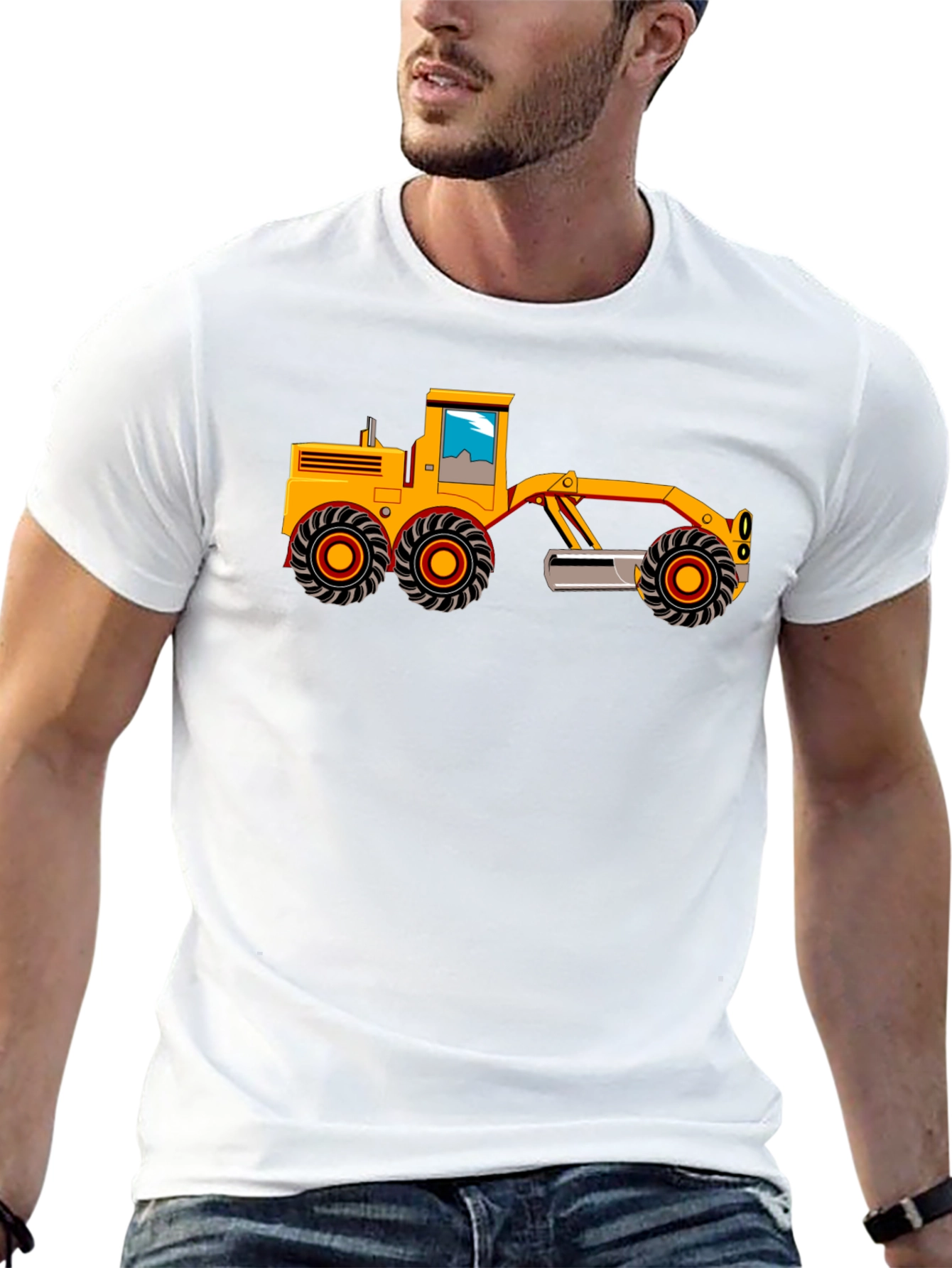 Grader T-Shirt - Construction Vehicle Tee