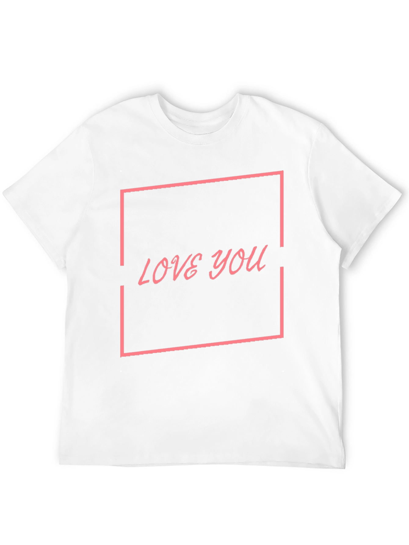 Love You Graphic Black T-Shirt
